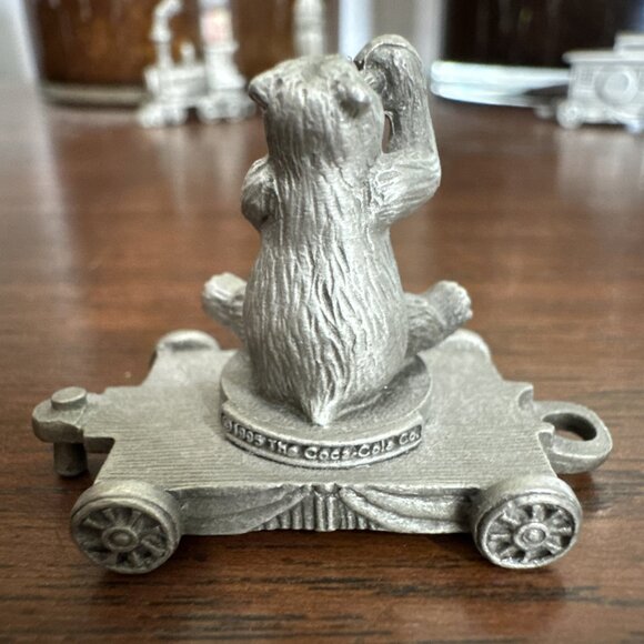 Vtg 1995 Mini Coca-Cola 4 Piece Train Set Engine #1 Bottle Bear Car & Caboose - Picture 10 of 16